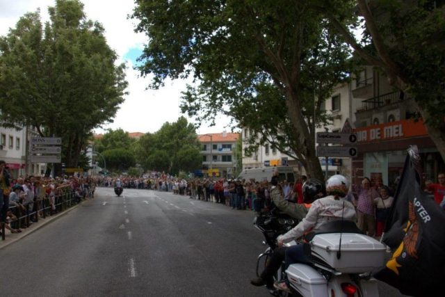 HOG RALLY CASCAIS - Desfile de Banderas